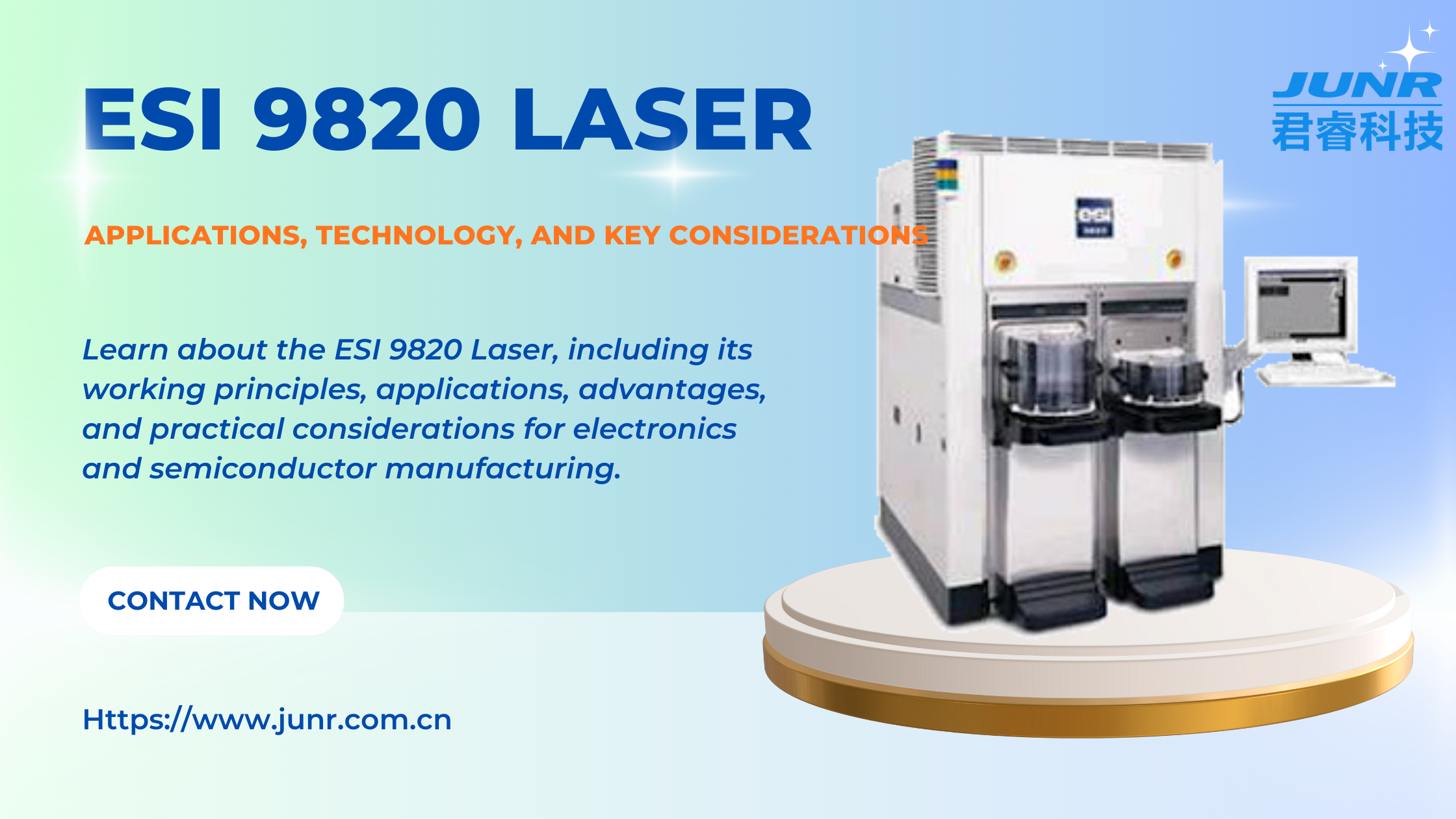 ESI 9820 Laser