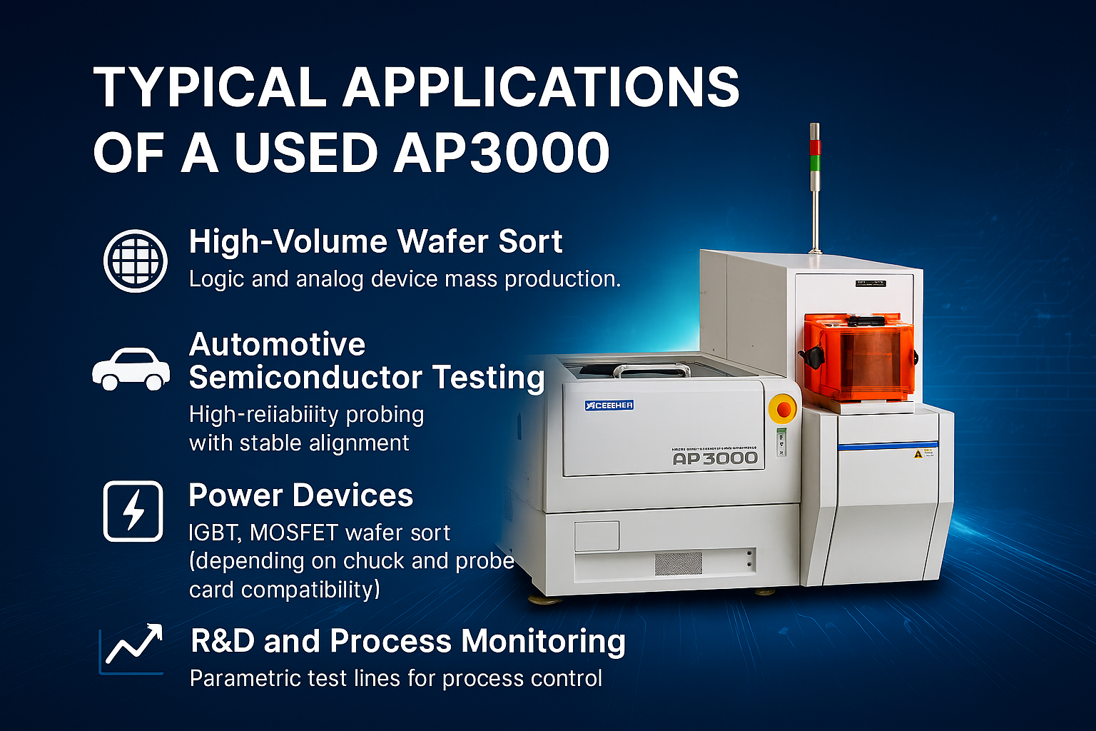 AP3000 二手设备的应用
