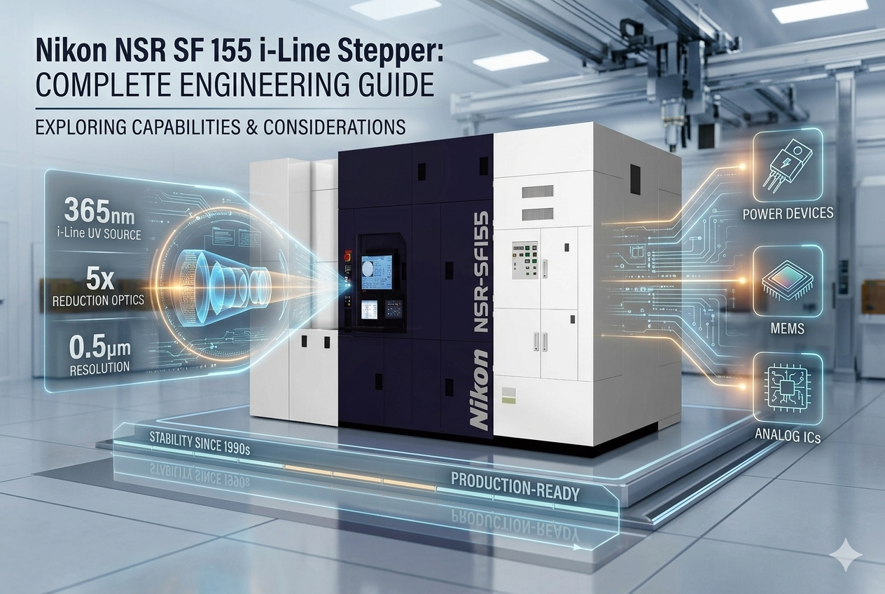 Nikon NSR SF 155 i-Line Stepper
