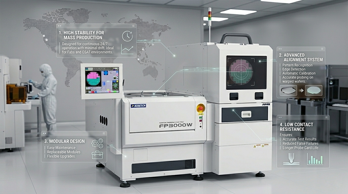 TSK FP 3000 Prober Features